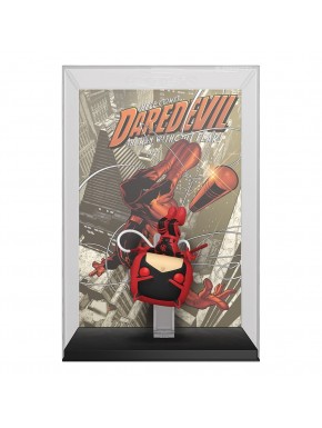 Figura Funko POP! Daredevil 60 Aniversario con fondo de cómic