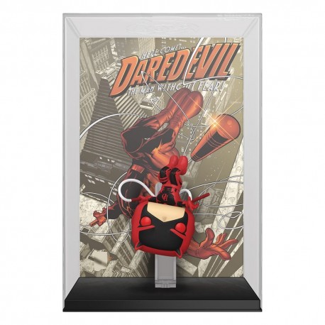 Figura Funko POP! Daredevil 60 Aniversario con fondo de cómic