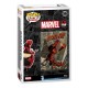 Figura Funko POP! Daredevil 60 Aniversario con fondo de cómic