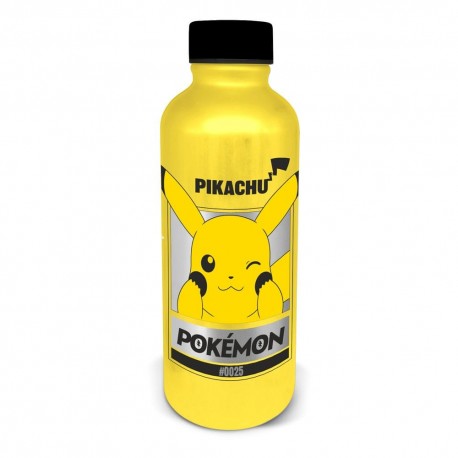 Bouteille thermos jaune Pikachu Pokémon
