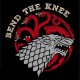 Camiseta Juego de Tronos Stark y Targaryen Bend The Knee