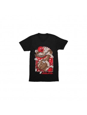 Camiseta negra con diseño Nuka Cola de Fallout