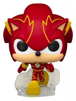Figura de vinilo Sonic como The Flash de 9 cm