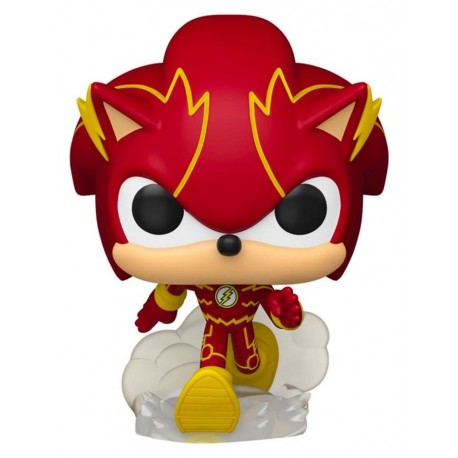 Figura de vinilo Sonic como The Flash de 9 cm