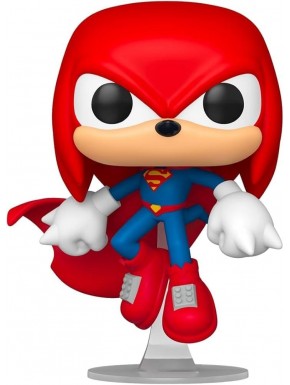 Figura de vinilo Knuckles como Superman de 9 cm