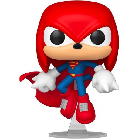Figura de vinil Knuckles como Superman de 9 cm
