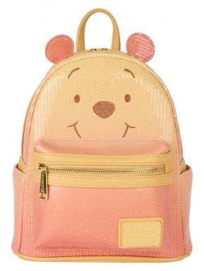 Mochila mini Winnie the Pooh con lentejuelas Loungefly