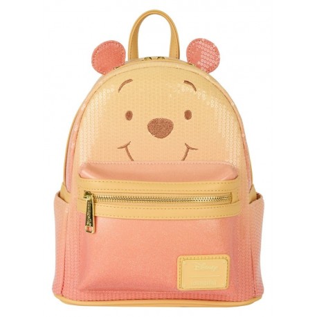 Mochila mini Winnie the Pooh con lentejuelas Loungefly