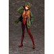 Statue d'Asuka Langley avec combinaison rouge et hoodie vert d'Evangelion
