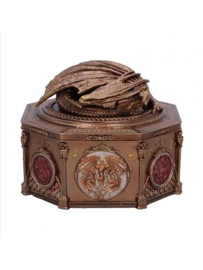 Caja 3D Syrax de La Casa del Dragón, diseño dragón