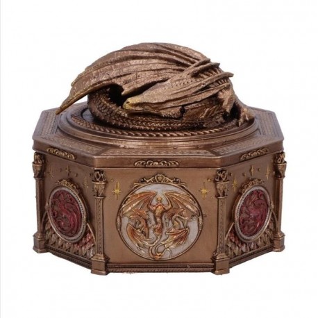 Caja 3D Syrax de La Casa del Dragón, diseño dragón