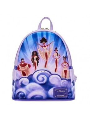 Mini mochila Disney de Hércules con las musas de Loungefly