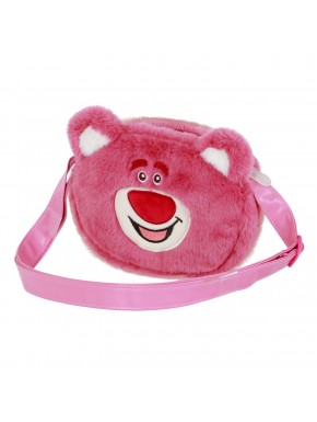 Mini bolso bandolera Lotso de Disney color rosa