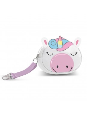 Carteira Oh My Pop Sweety Pill, design de unicórnio multicolorido