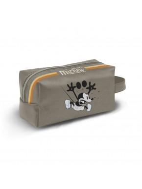 Neceser de viaje Mickey Mouse multicolor con asa y cremallera