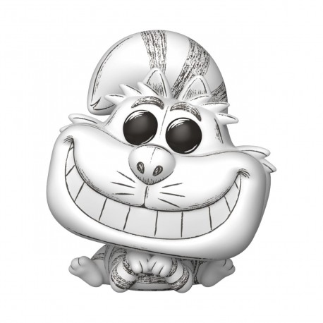 Figura Funko POP! Sketched de Cheshire Cat 9 cm