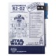 Book + Pen Star Wars R2D2 Maintenance Manual