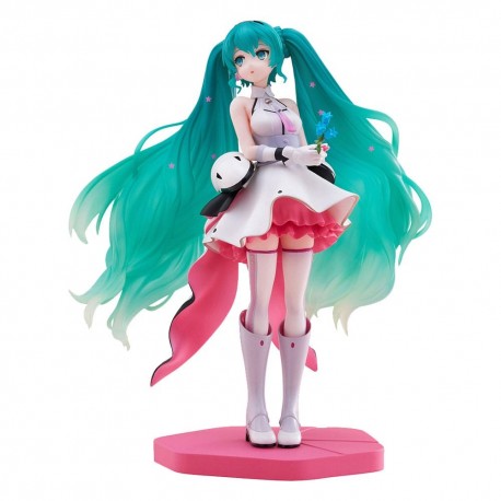 Estatua de PVC de Hatsune Miku versión Galaxy Live de 21 cm