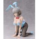 Estátua Yanagi Uzaki versão Bunny de 24 cm em PVC