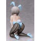 Estátua Yanagi Uzaki versão Bunny de 24 cm em PVC
