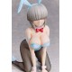 Estátua Yanagi Uzaki versão Bunny de 24 cm em PVC