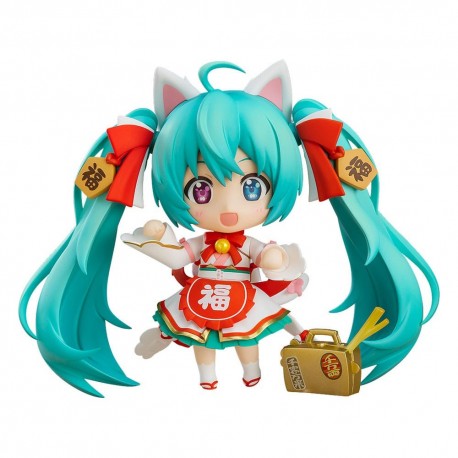 Figura Nendoroid Hatsune Miku Maneki Miku con accesorios