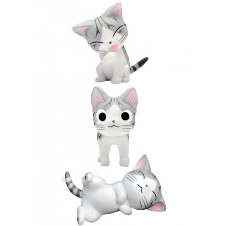 Set 3 Mini Figuras El Dulce Hogar de Chi 4 cm