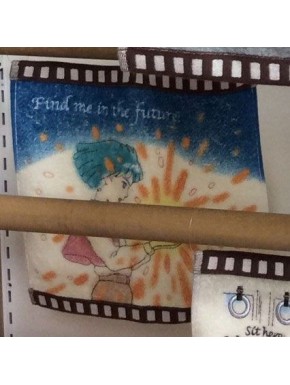 Mini serviette avec design de Hauru du Château ambulant