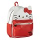 Mochila Hello Kitty Sanrio en rojo y blanco