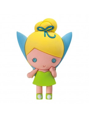 Imán 3D de Campanilla en PVC con alas azules