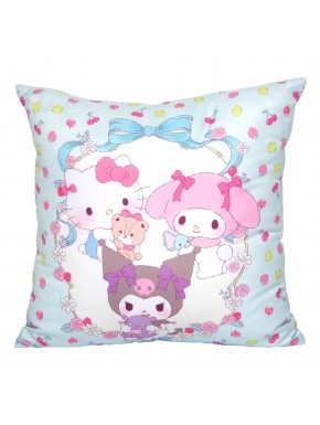 Coussin Hello Kitty et Friends 35 x 35 cm
