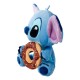 Peluche de Stitch con donut, Disney, 25 cm
