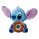 Peluche de Stitch con donut, Disney, 25 cm