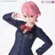 Statue Aira Dandadan 22 cm en uniforme scolaire