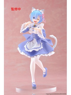 Statue PVC Rem Cat Maid Re:Zero 18 cm par Taito Prize