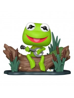 Figurine POP! Deluxe Kermit avec Banjo 9 cm