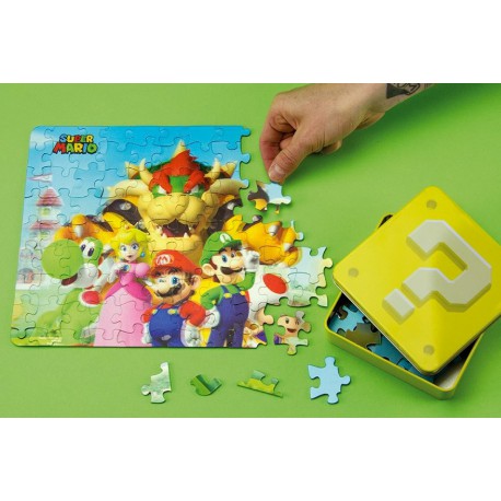 Puzzle 3D Super Mario 112 Piezas Bloque Interrogante