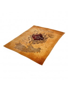 Manta polar Harry Potter con diseño Mapa del Merodeador