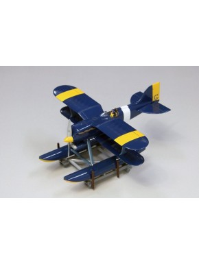 Modelo del caza hidroavión Curtiss R3C-0 de Porco Rosso