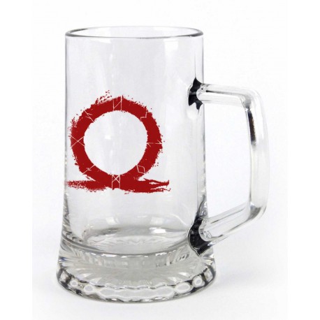 Jarra de Cerveza God of War Logo Serpent