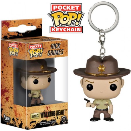 Keychain mini Funko Pop! Rick Grimes Walking Dead