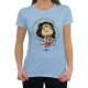 T-shirt bleu clair Wonder Woman pour filles