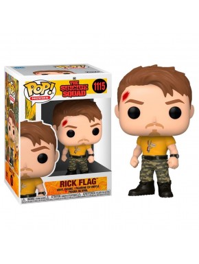 Funko Pop Rick Flag Escuadrón Suicida 9 cm