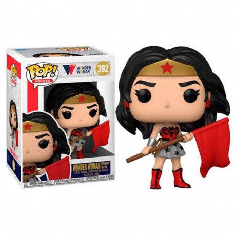 Funko Pop Wonder Woman 80th Aniversario DC de 9 cm