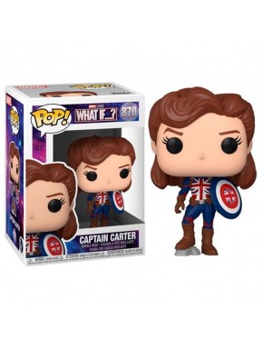 Figura Funko Pop de Capitana Carter de Marvel