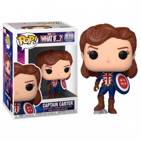 Figura Funko Pop de Capitana Carter de Marvel