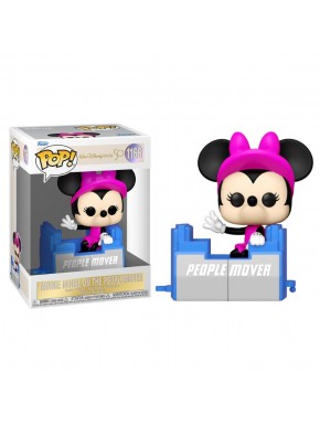 Funko Pop Minnie Mouse en el PeopleMover con caja original