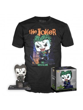 T-shirt et figurine Funko Pop du Joker de DC Comics