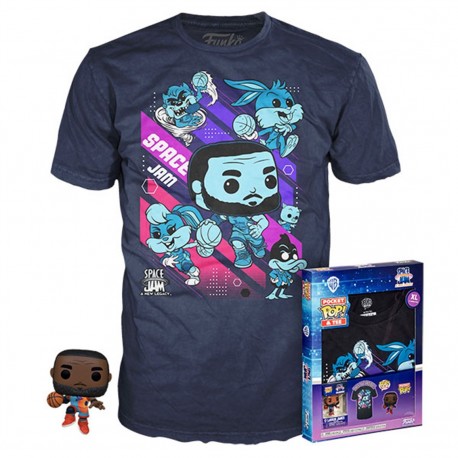 Pack FUNKO Pop & Tee Lebron James Space Jam