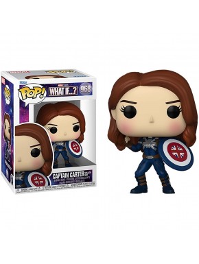 Figura Funko Pop Capitana Carter Marvel What If